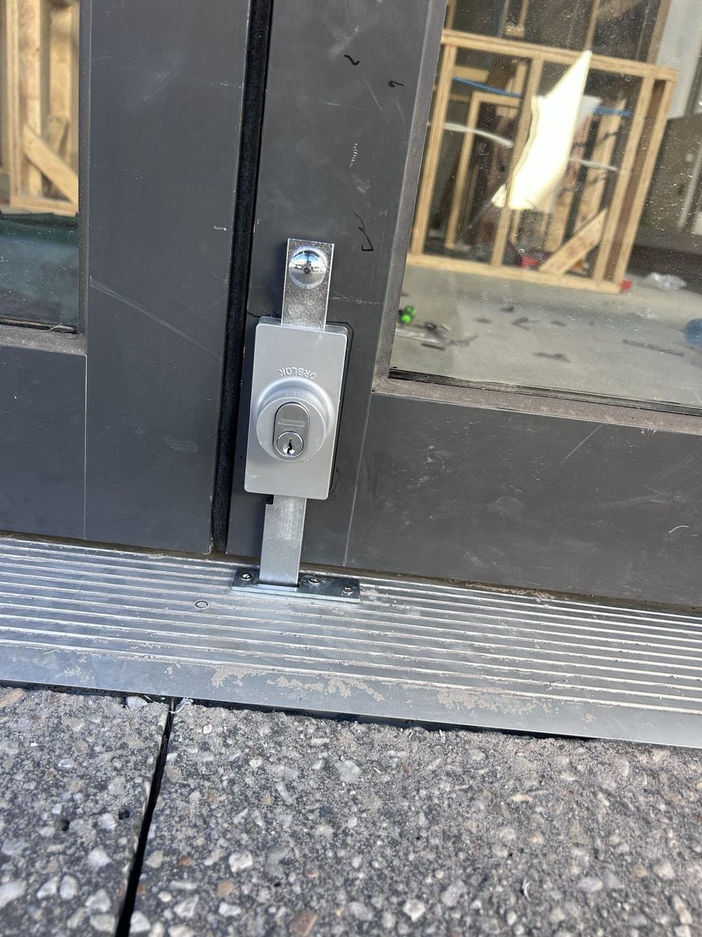 Shopfront doors, Wollert, after